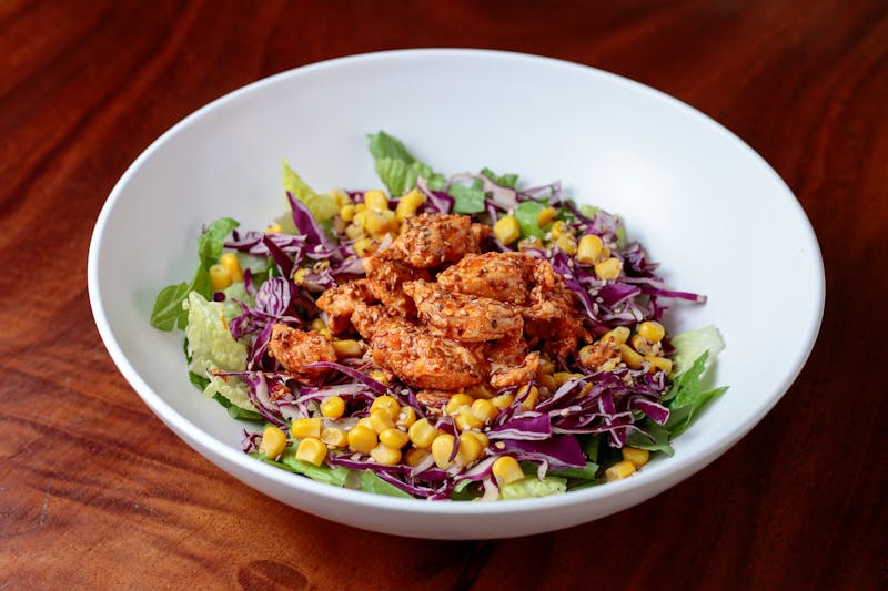 Smoky Chicken grain bowl with quinoa