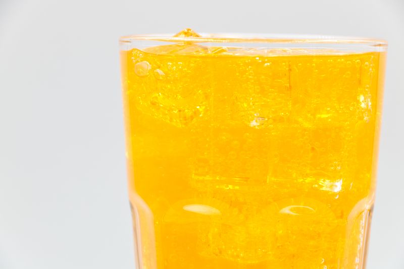 Sparkling lemonade with lavender