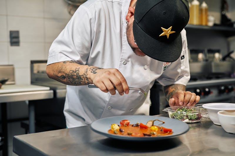 Jordan Clarke, Sous Chef at Chopt restaurant